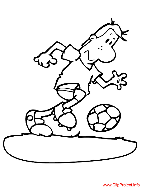 Football coloring pages for kids