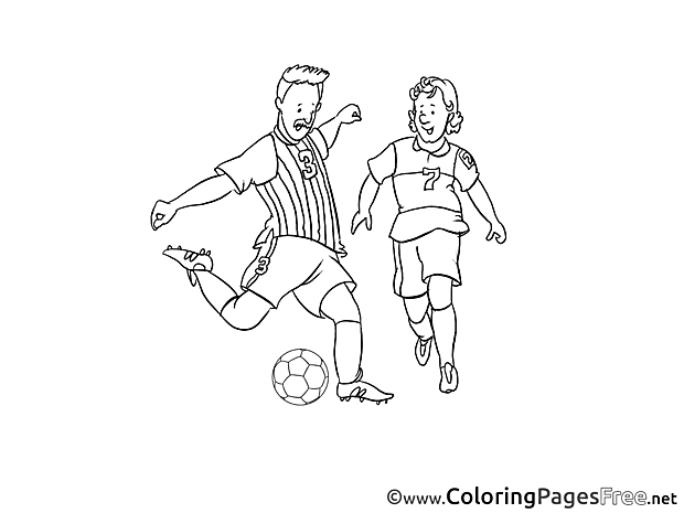 Football Coloring Sheets Soccer free