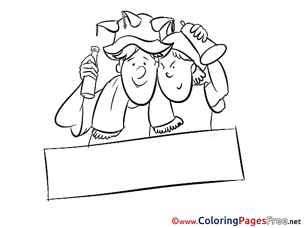 Friends Fans Soccer Coloring Pages free
