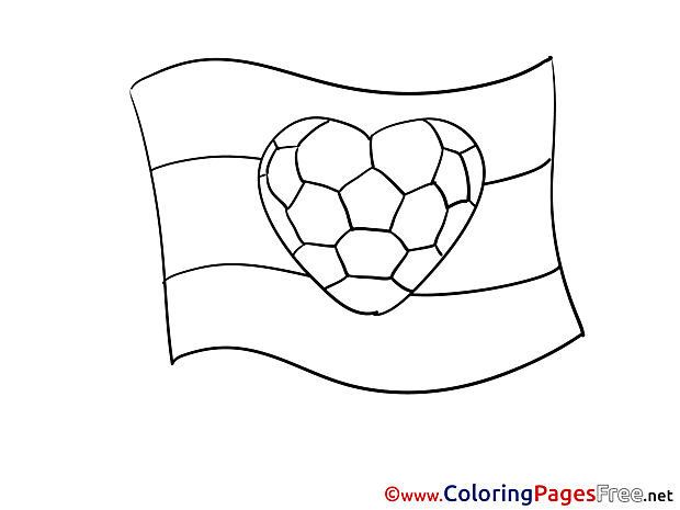 Love Heart Coloring Sheets Soccer free