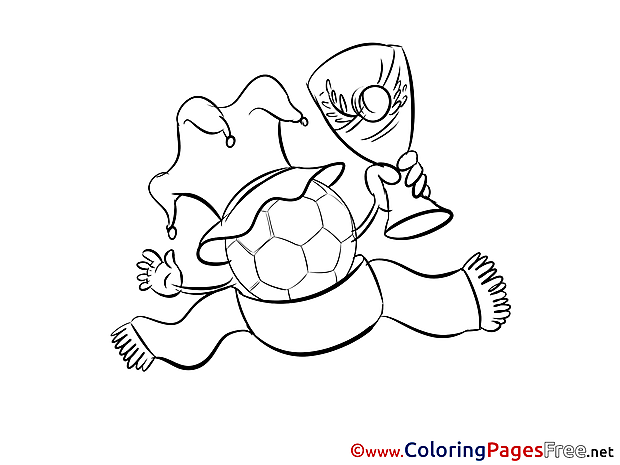 Sport Cup free Soccer Coloring Sheets