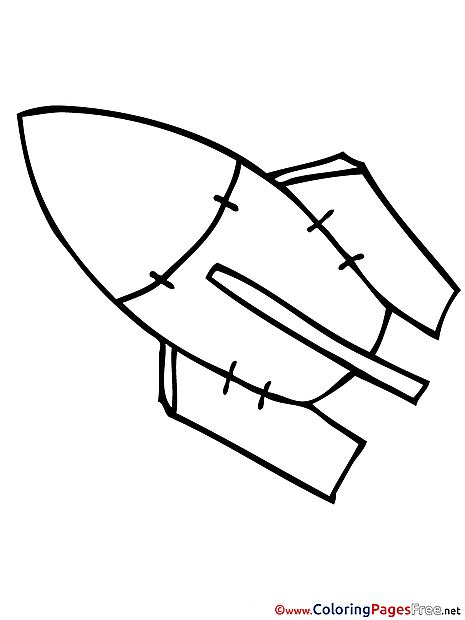 Rocket download printable Coloring Pages