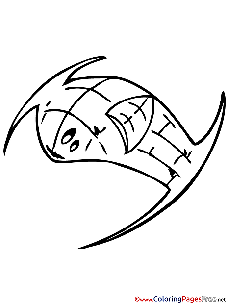 Space Ship for free Coloring Pages download