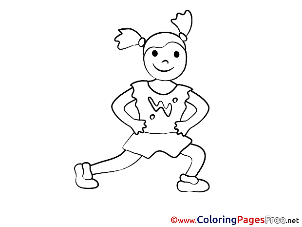 Exercises printable Coloring Pages for free