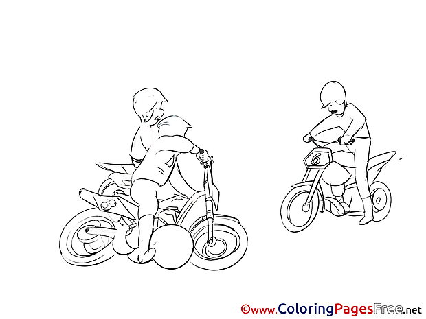 Motoball for free Coloring Pages download