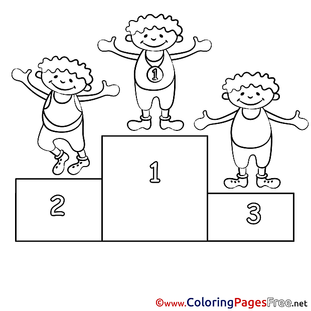 Olympics Coloring Sheets download free