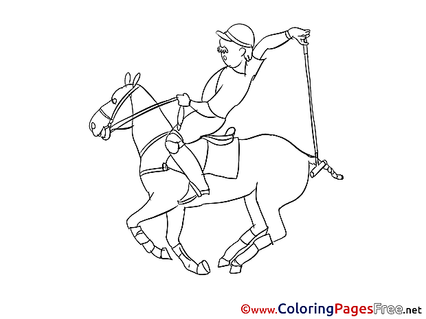 Polo Coloring Pages for free