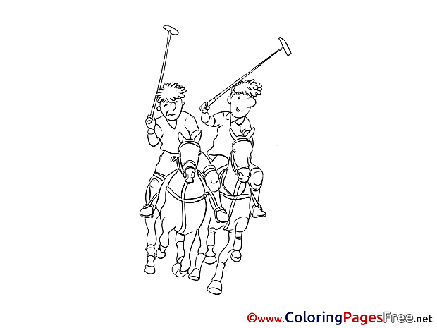 Polo printable Coloring Sheets download