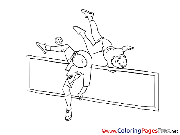 Sport Ball free Colouring Page download