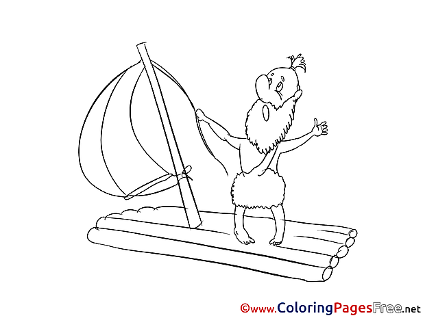 Raft printable Coloring Sheets download