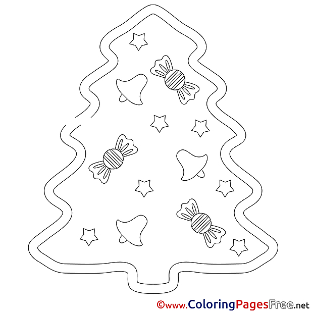 Merry Christmas Winter free Coloring Sheets