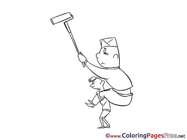 For Children free Coloring Pages Painter