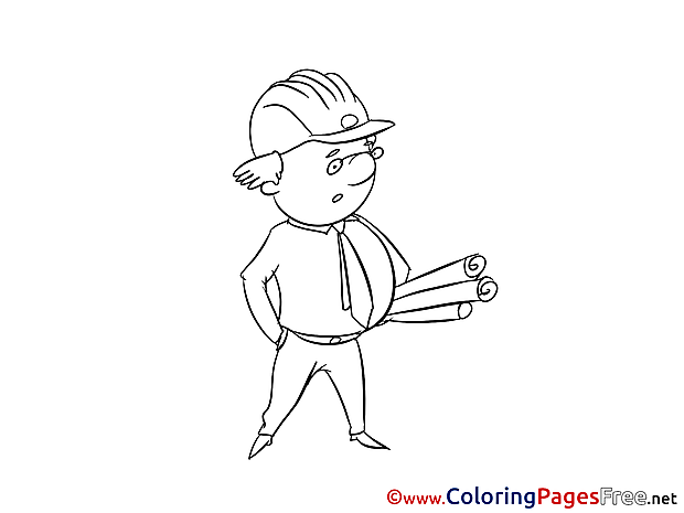 Supervisor Kids download Coloring Pages