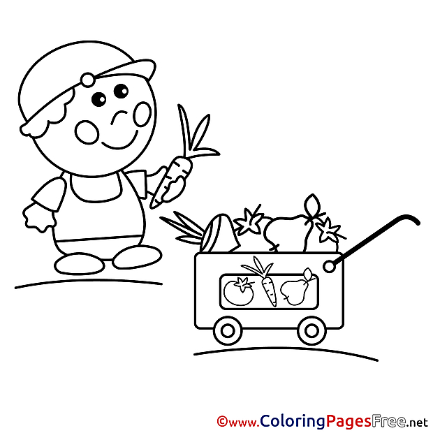 Vendor Coloring Sheets download free