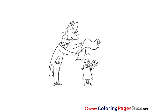 Wizard Coloring Pages for free