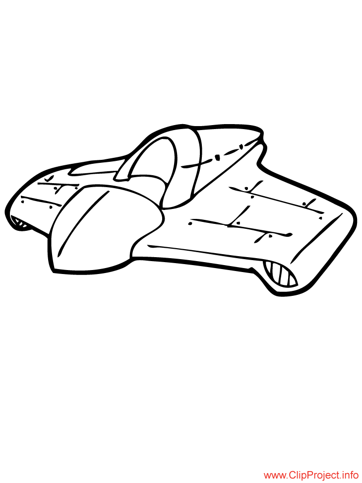 Spacecraft coloring sheet free