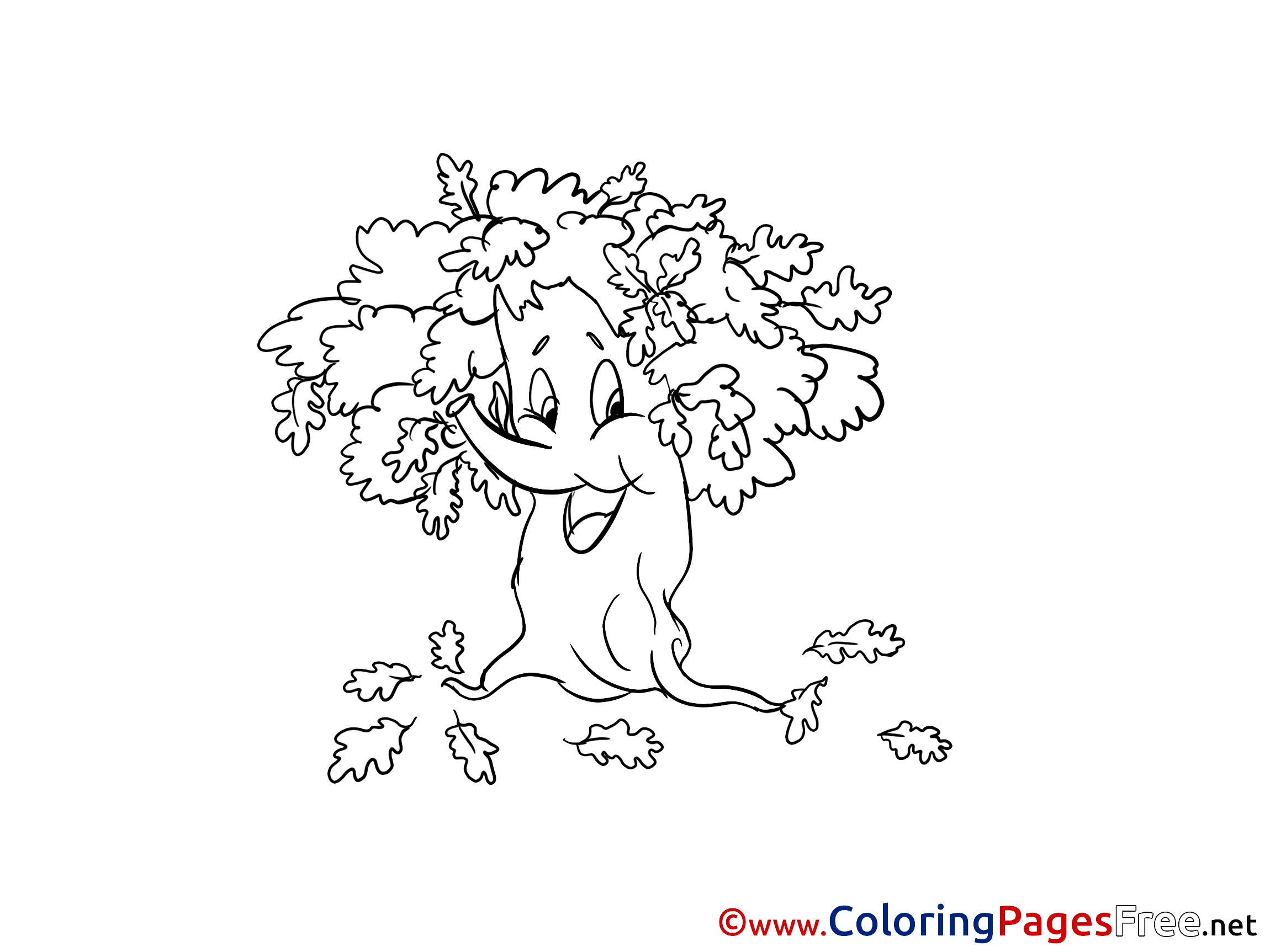 oak-colouring-page-printable-free