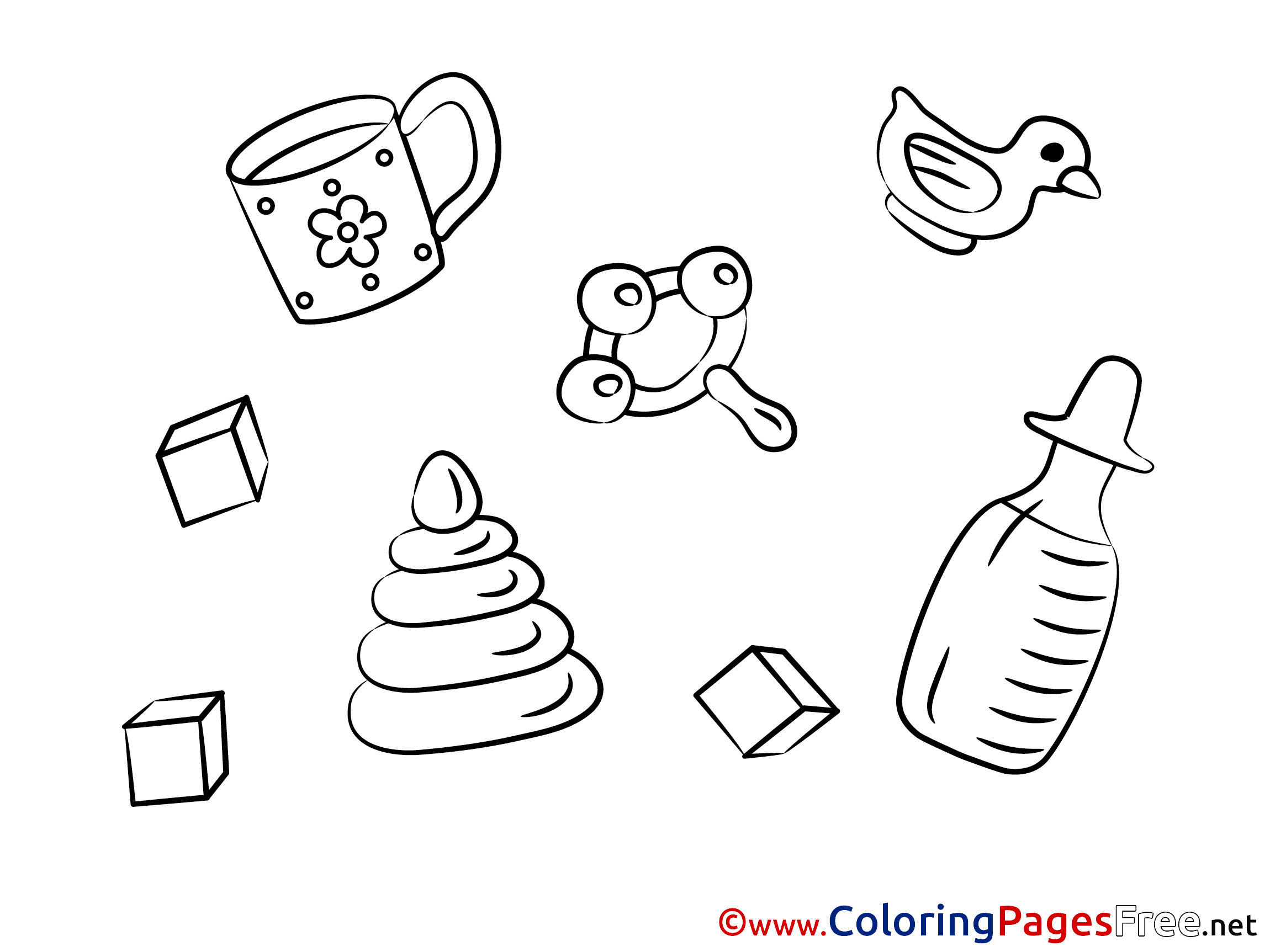 Duck Download Printable Coloring Pages