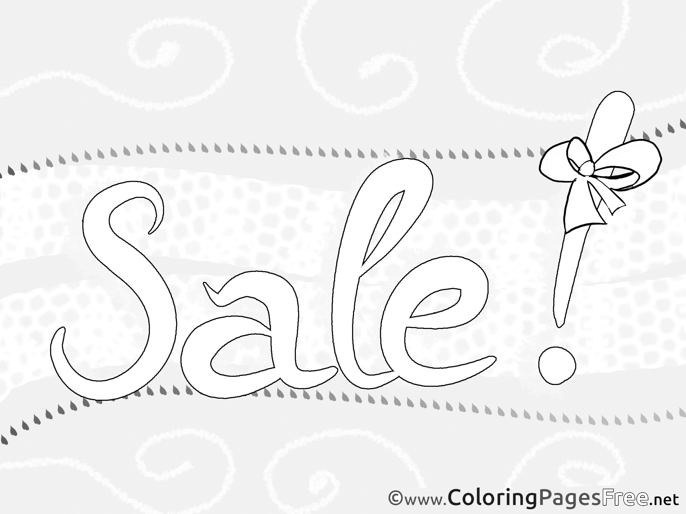Sale Kids Business Coloring Pages