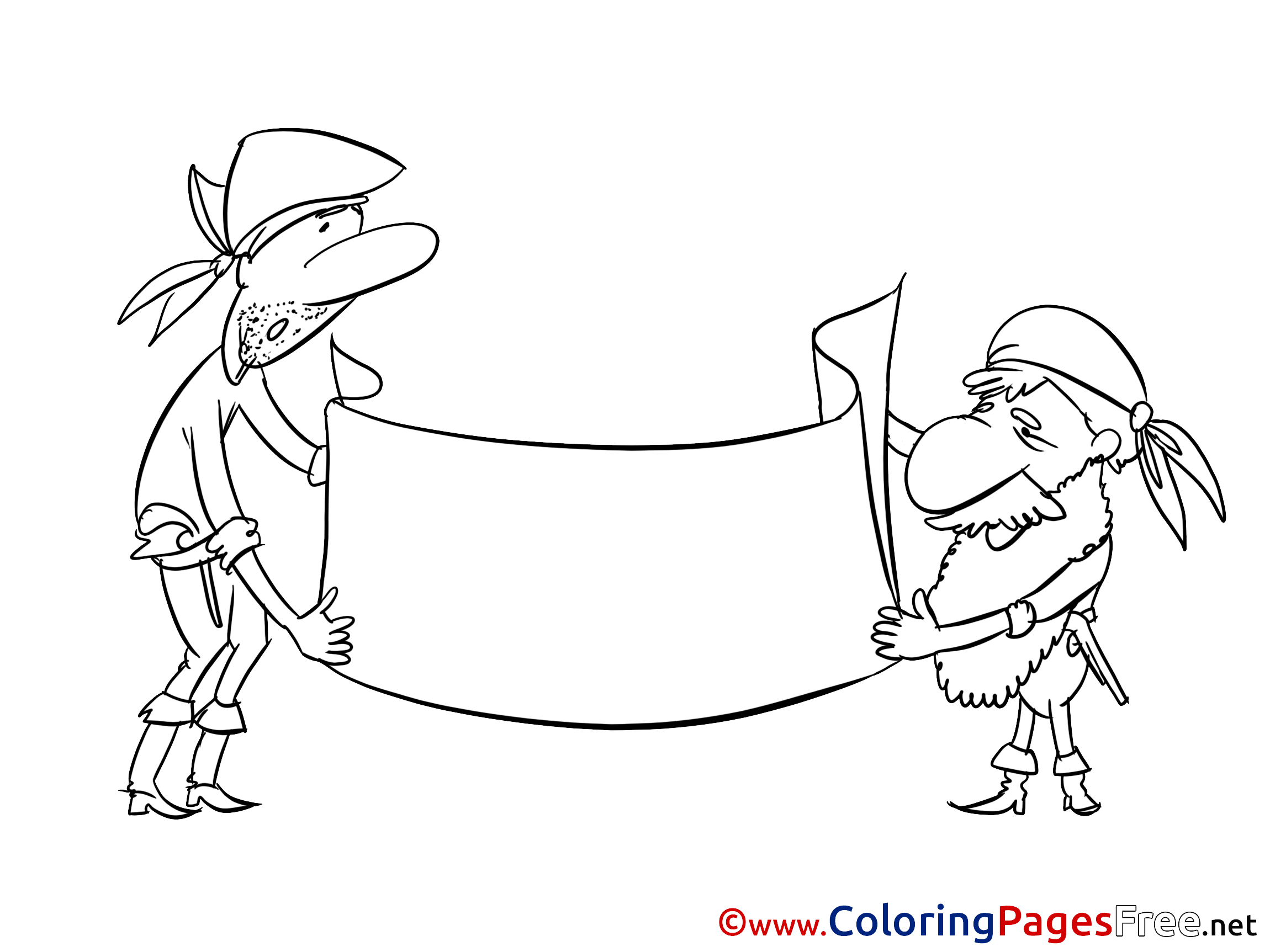 Pirates download printable Coloring Pages