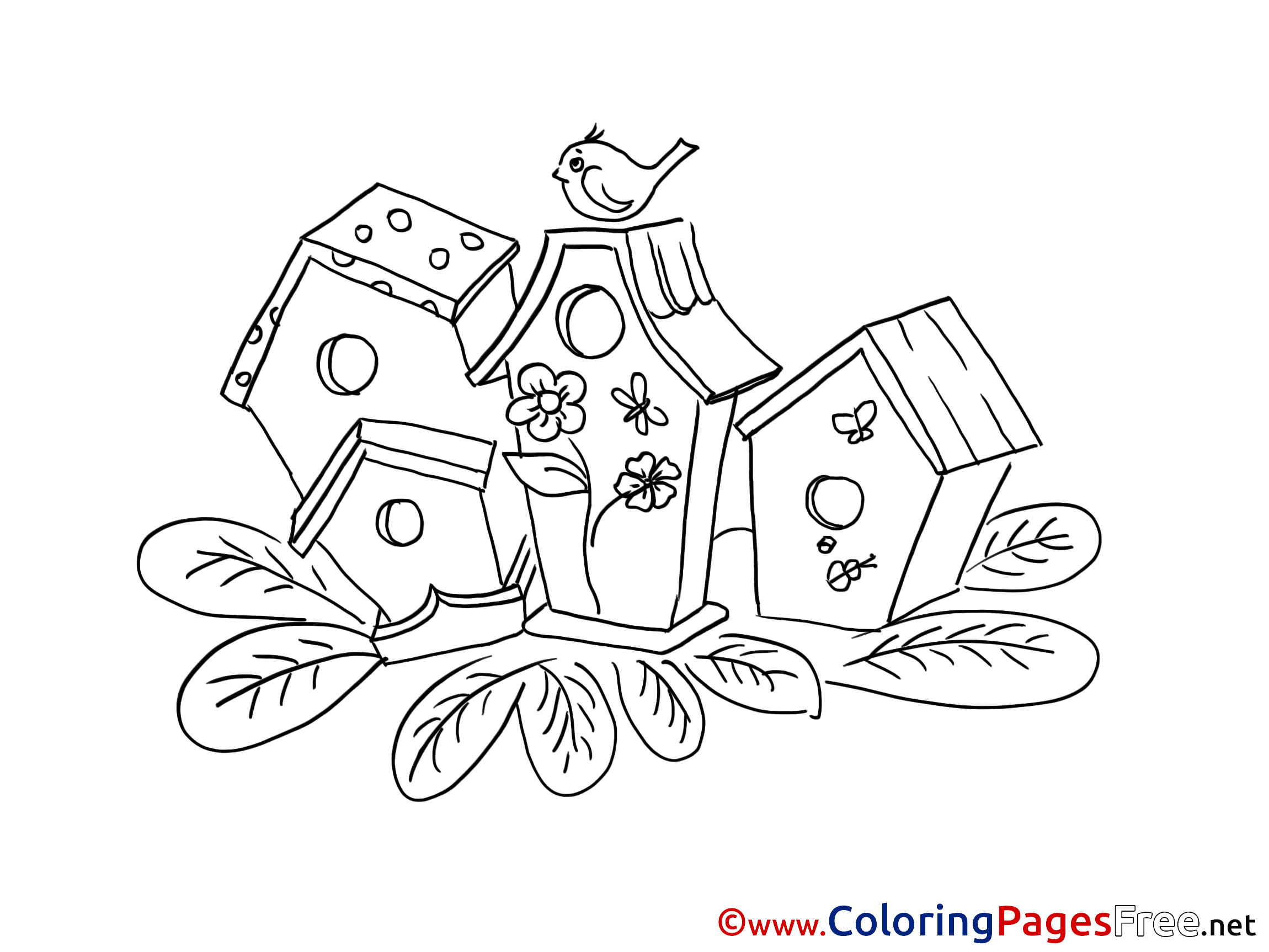 Nesting Boxes Coloring Sheets Christmas Free