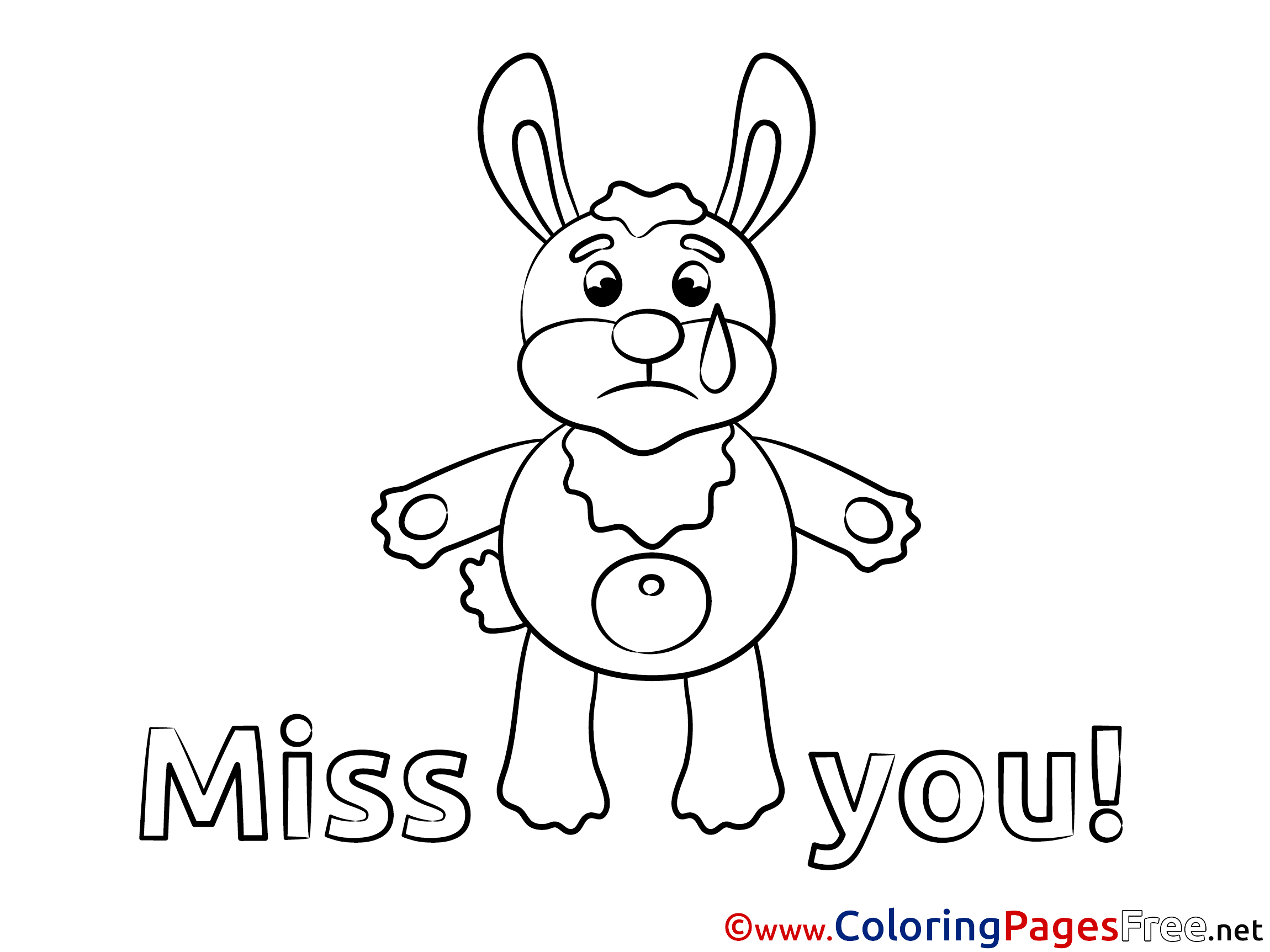 ill miss you coloring pages - photo #16