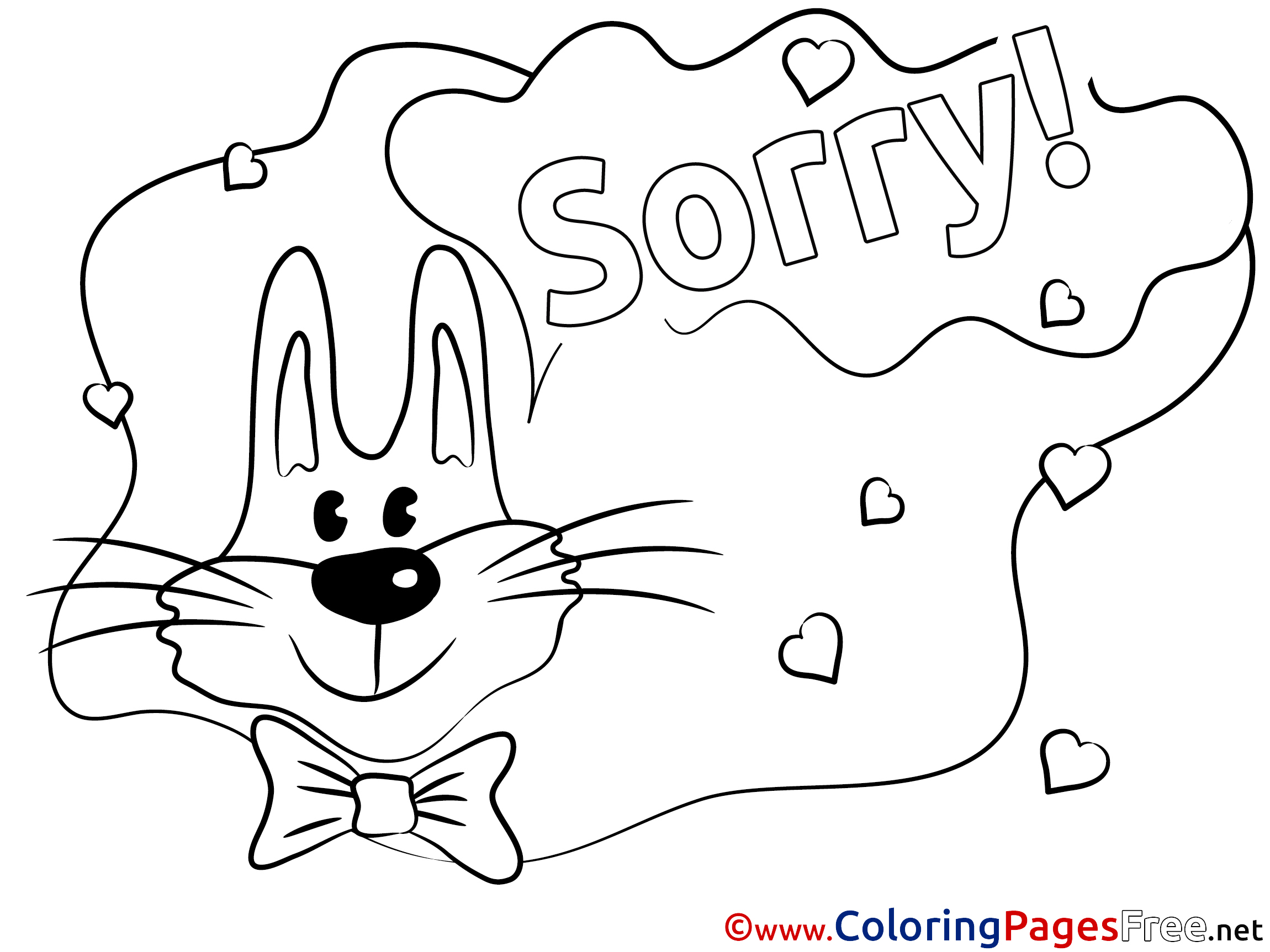 rabbit-sorry-coloring-pages-free
