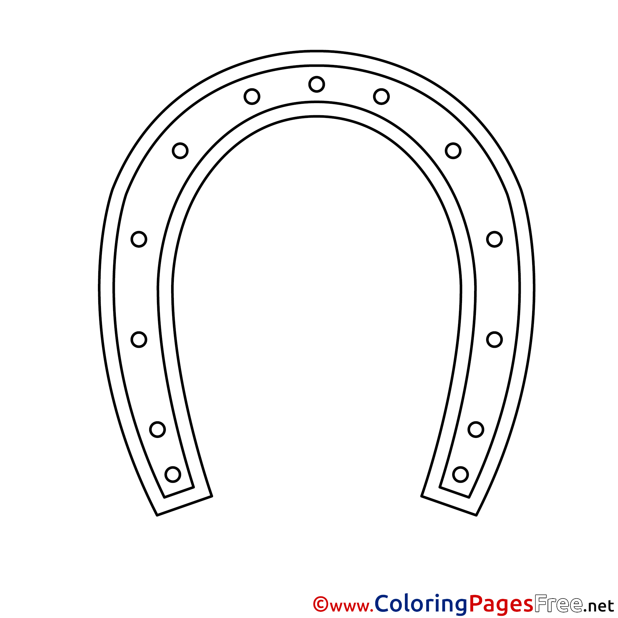 Free Coloring Pages Of Horseshoes free-coloring-pages-of-horseshoes