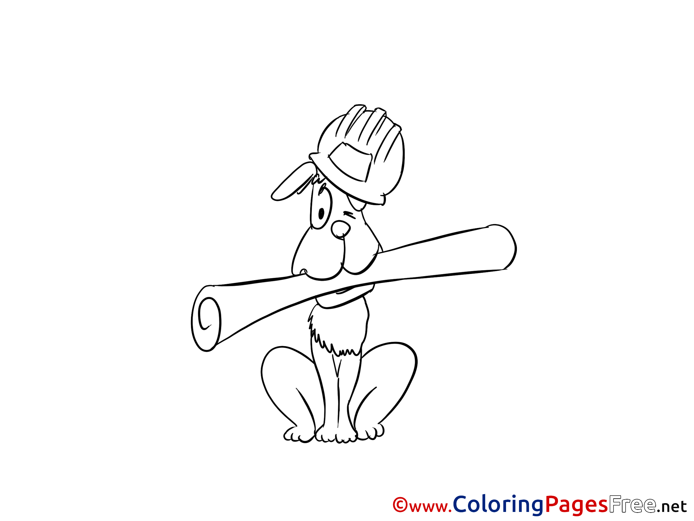 Paper Dog Printable Coloring Pages For Free