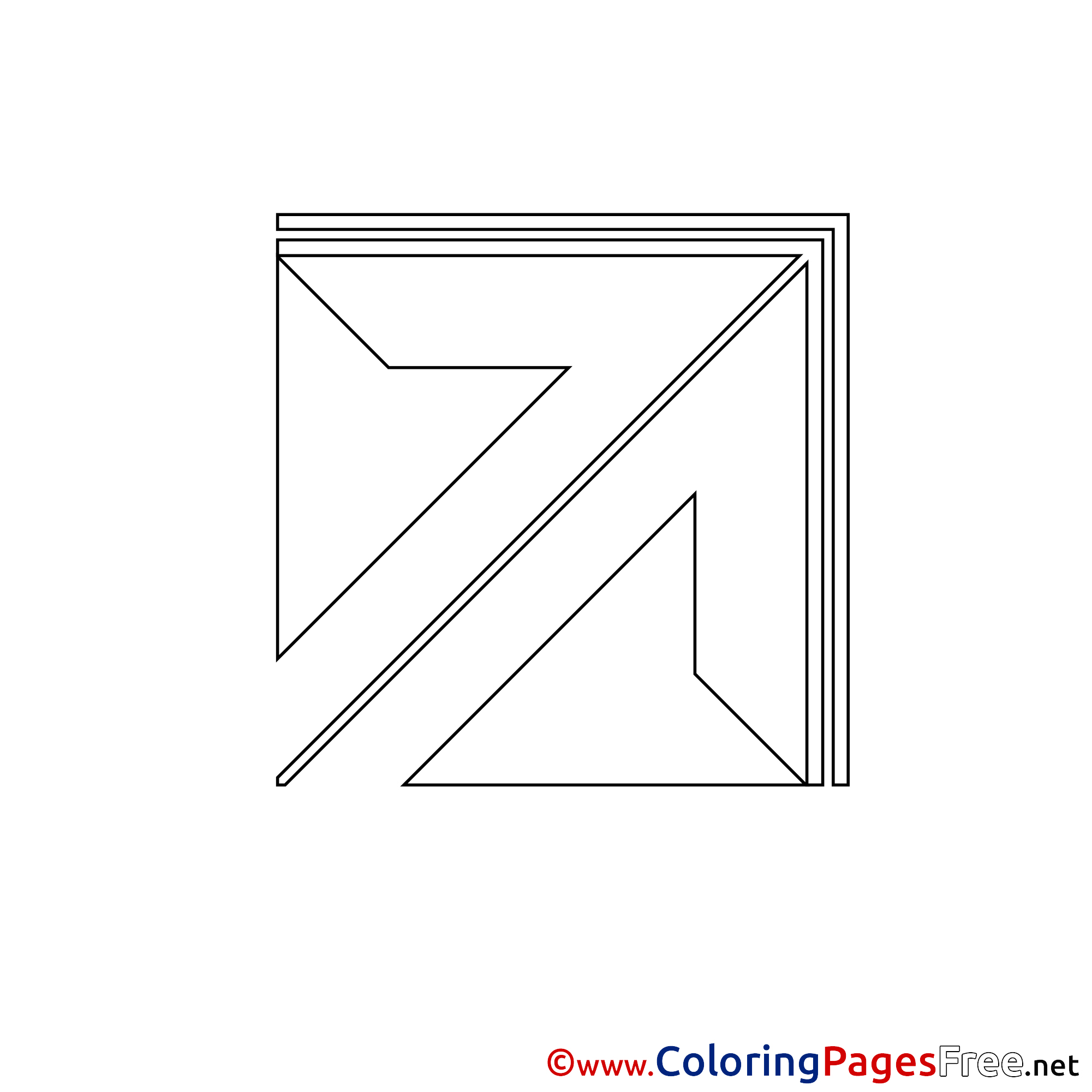 Printable Arrow Coloring Sheets down load photo regarding Printable Arrow named Printable Arrow Coloring Sheets obtain