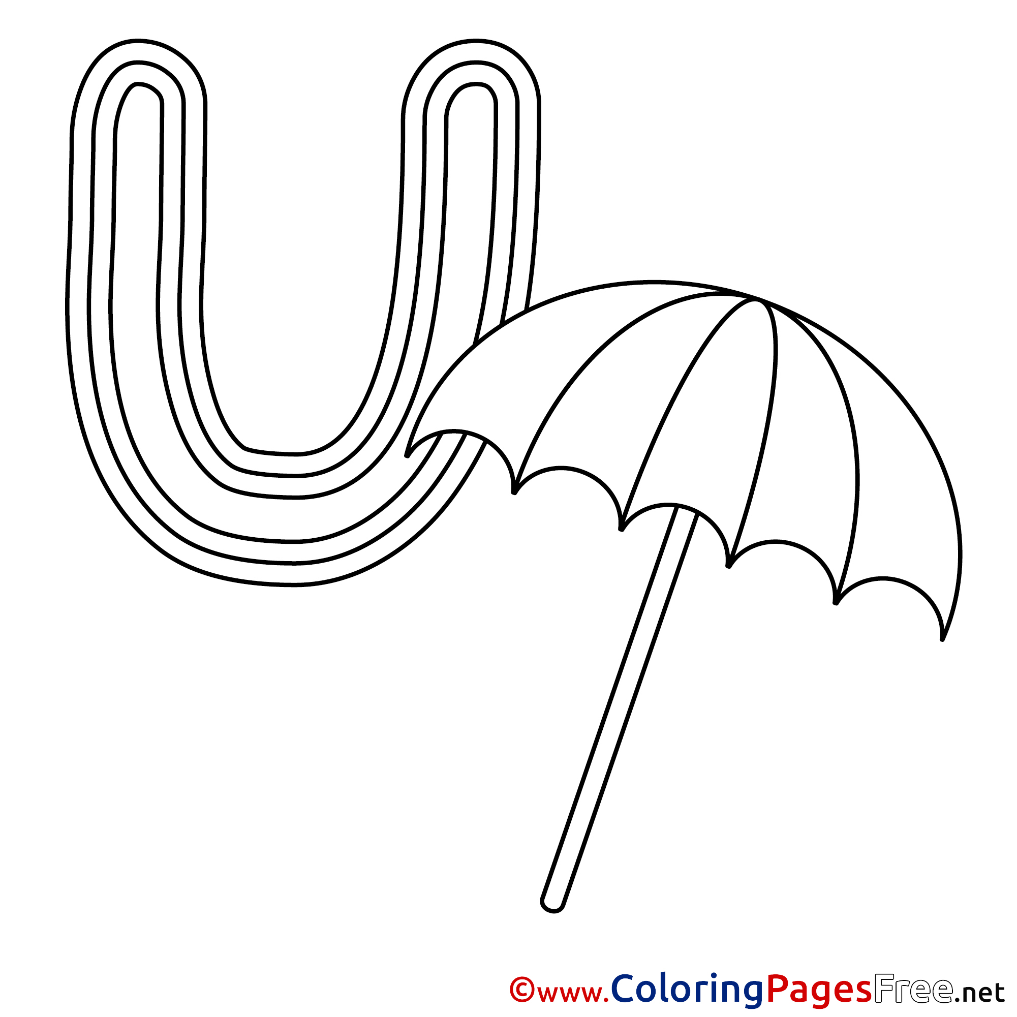 umbrella-free-colouring-page-alphabet