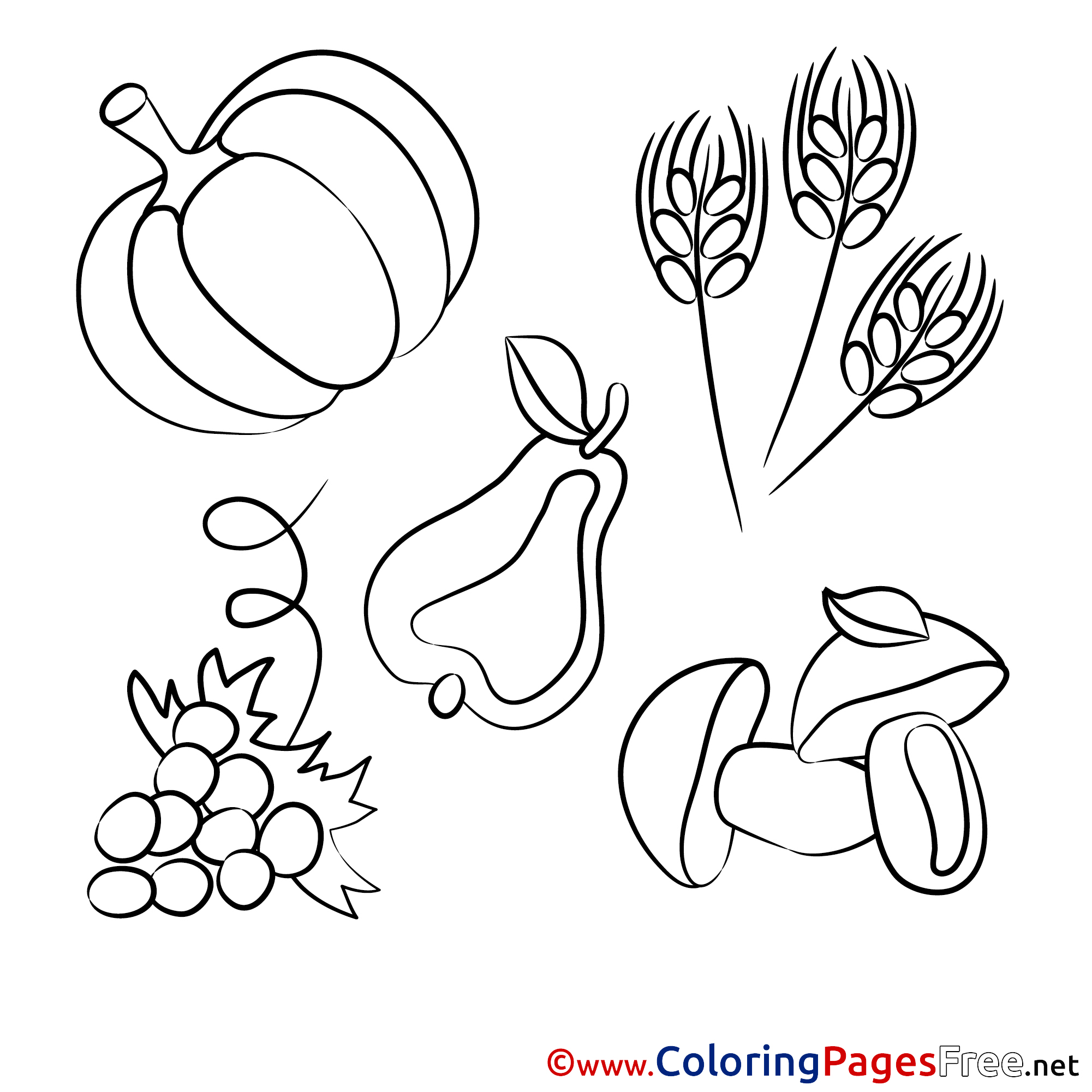 Loudlyeccentric: 35 Harvest Coloring Pages For Adults