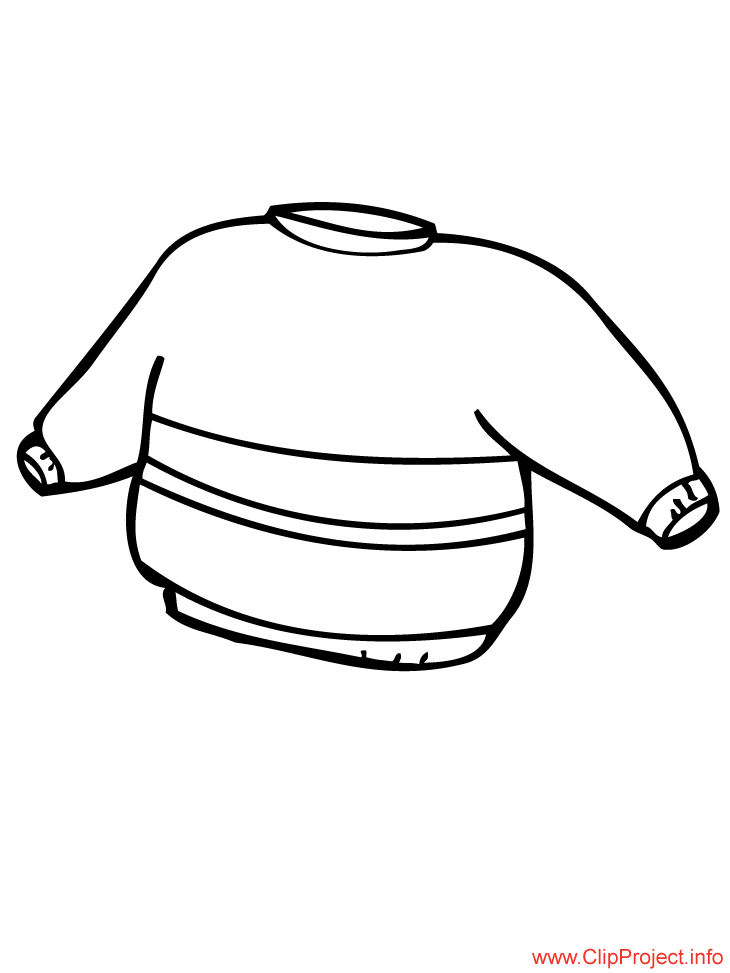 Sweater picture to coloring