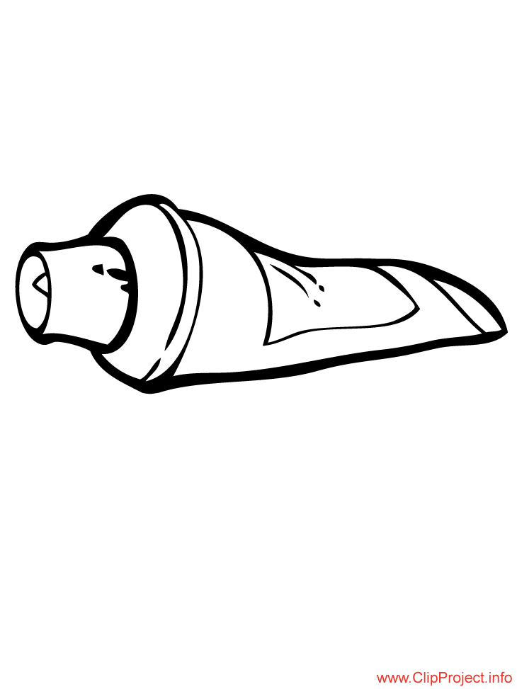 toothpaste image to coloring