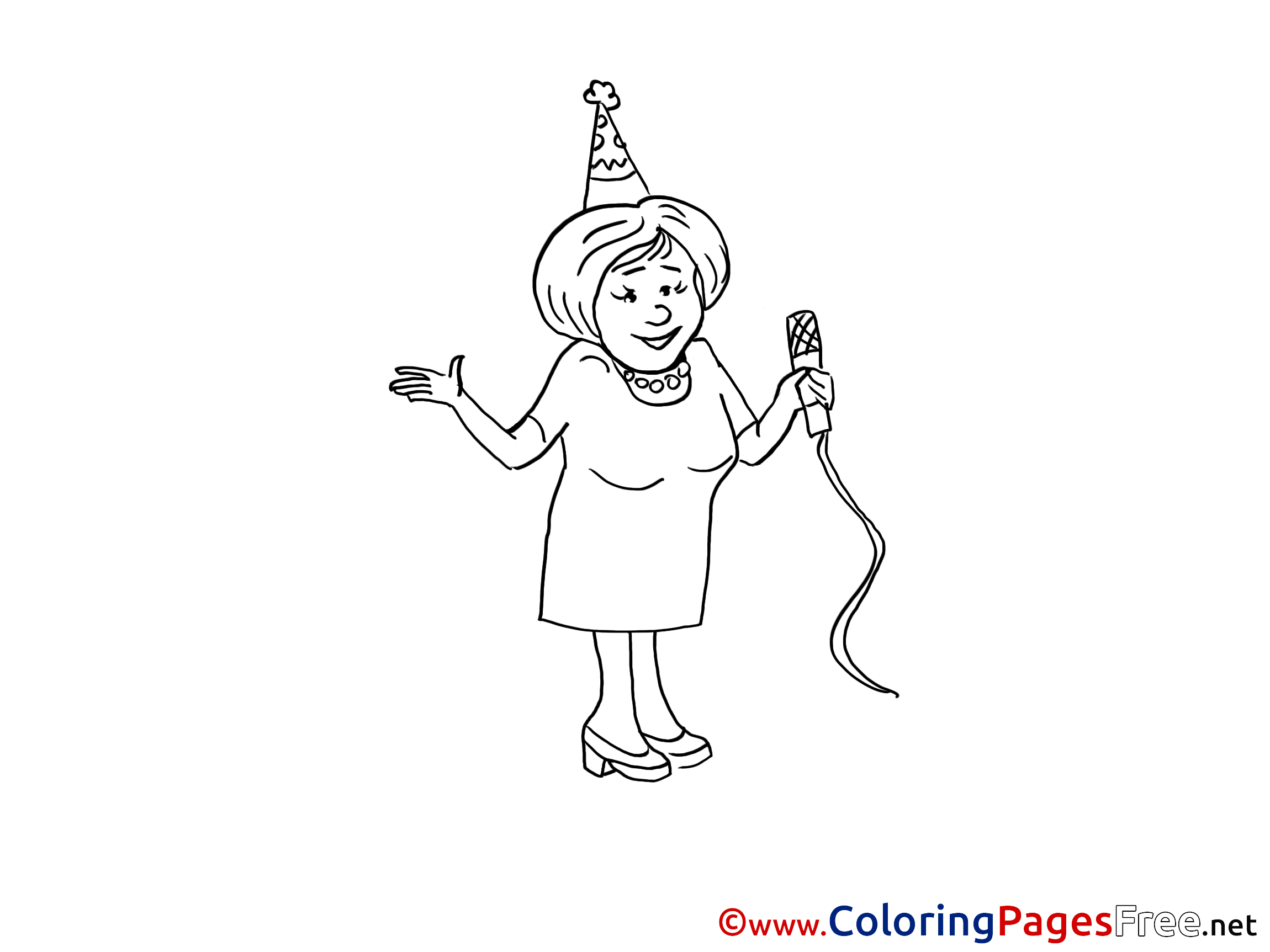 Karaoke Children Coloring Pages Free Party