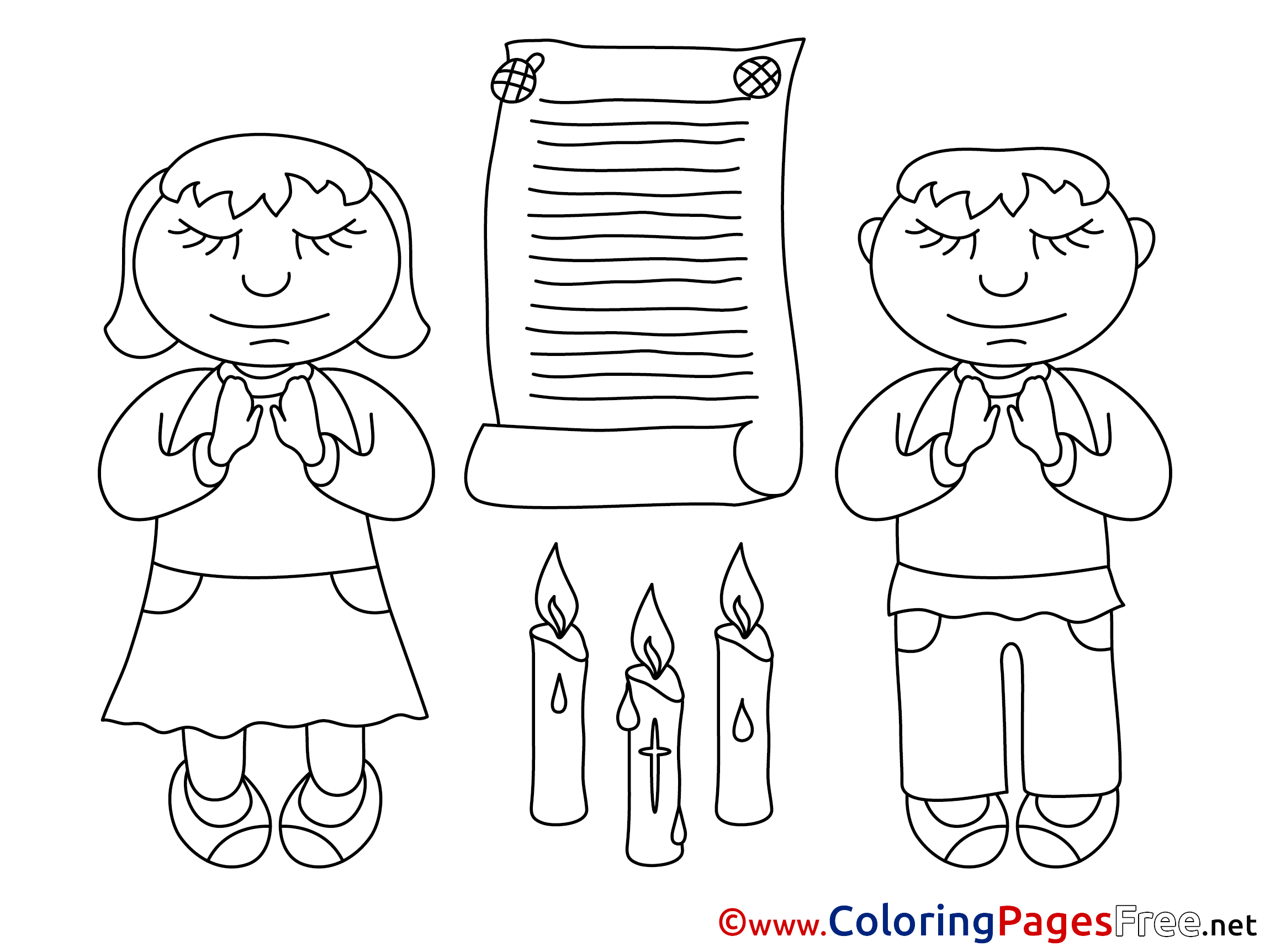 Catholic Confirmation Coloring Pages