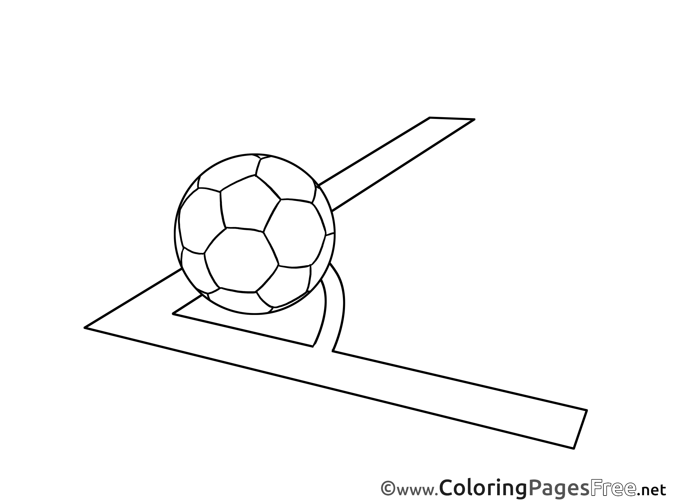 Corner Kids Soccer Coloring Pages