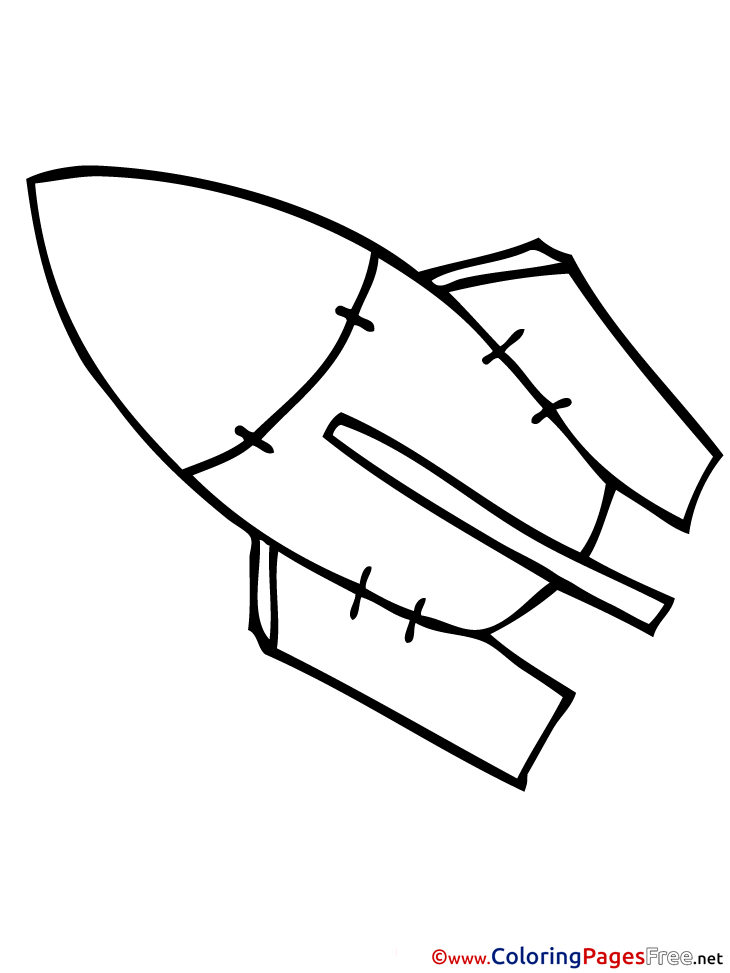 Rocket Download Printable Coloring Pages