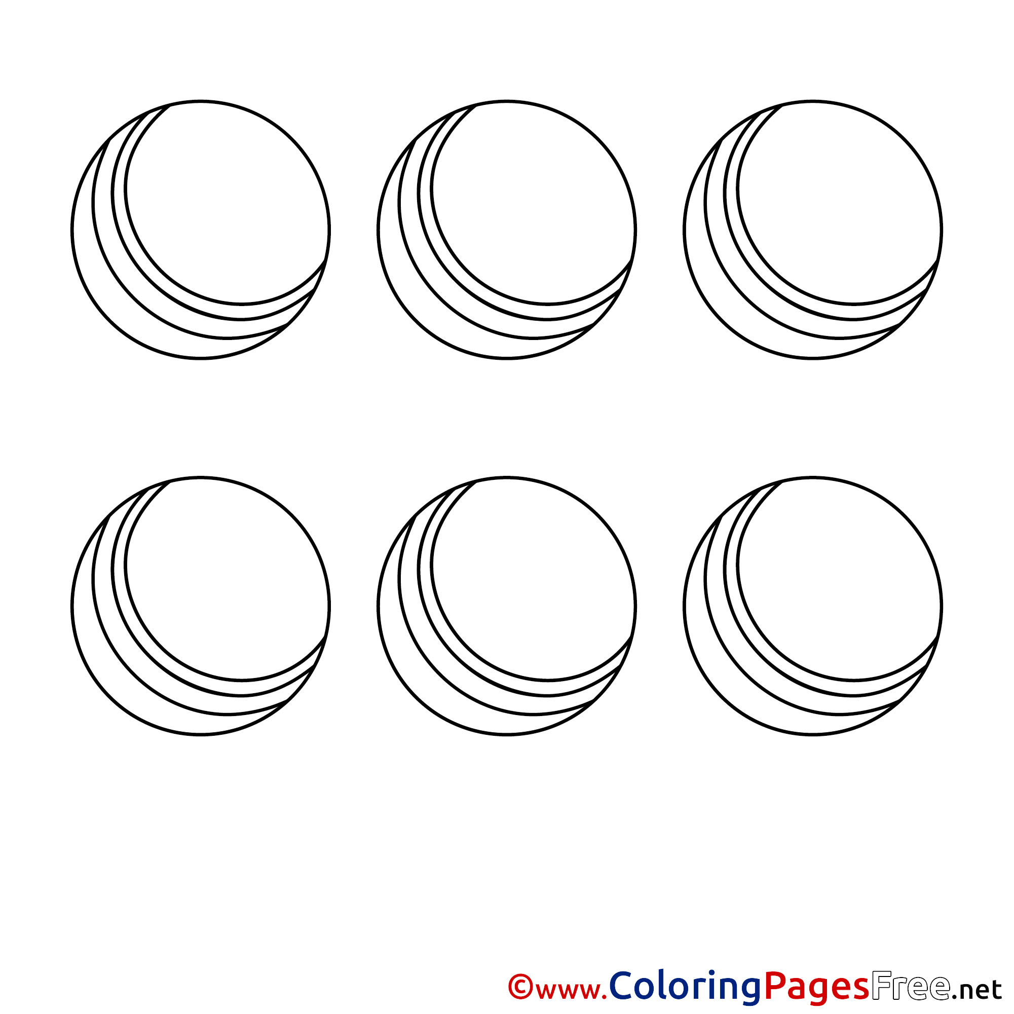 Children Coloring Pages Balls Free