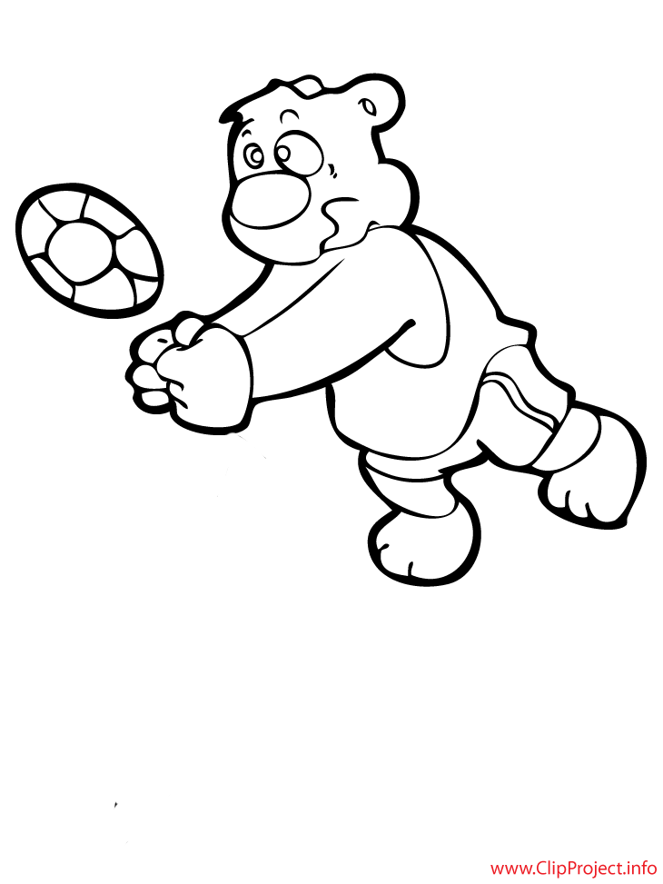 Cute Volleyball Coloring Pages Coloring Pages