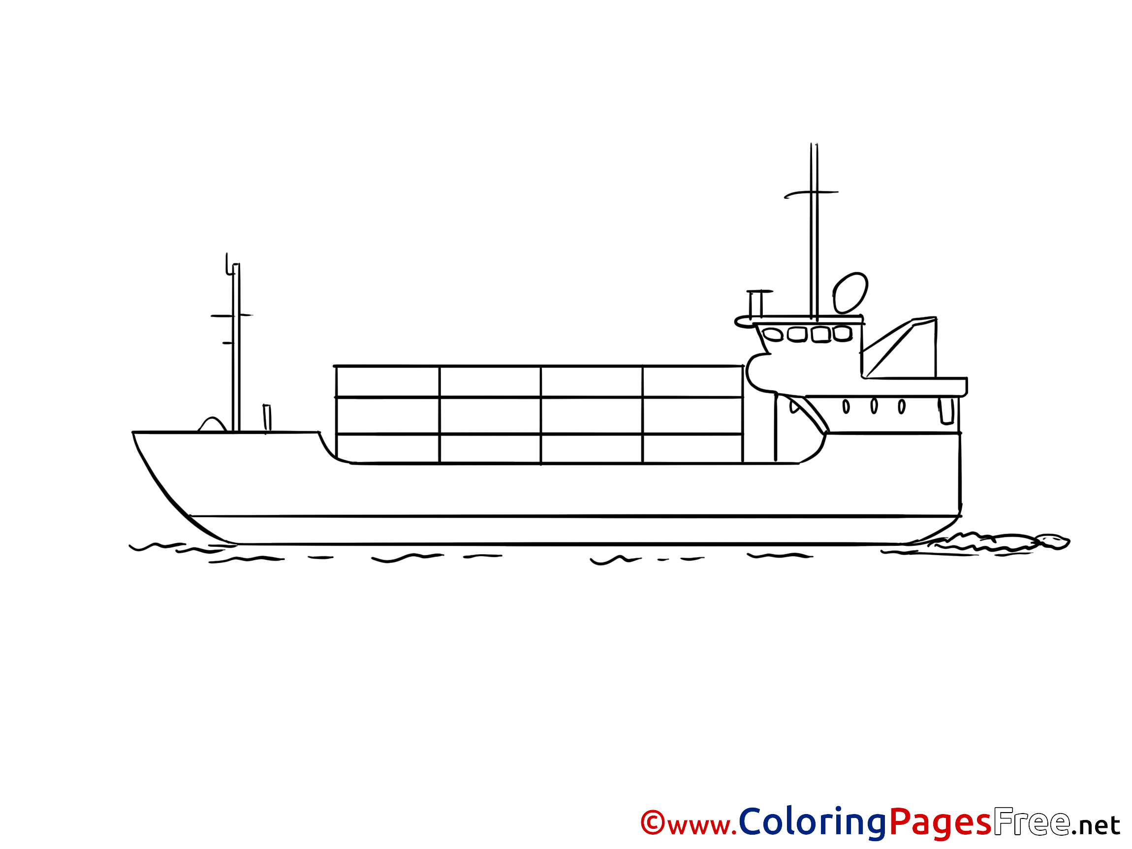 Tanker Kids Download Coloring Pages
