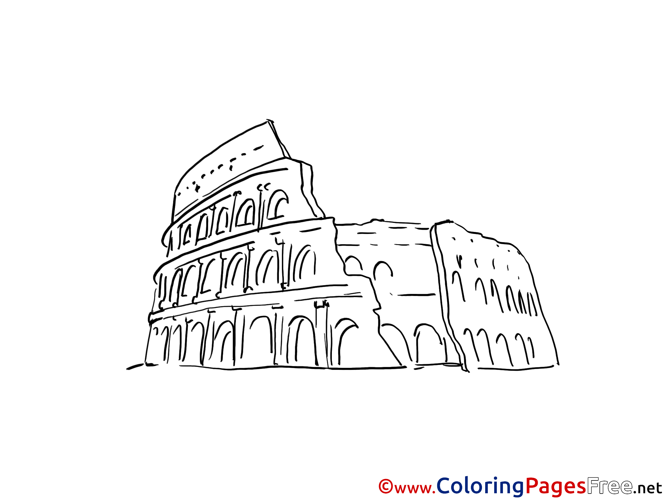 Colosseo Coliseo Coliseu Colosseum Monumentos Stilizzato Maravillas ...