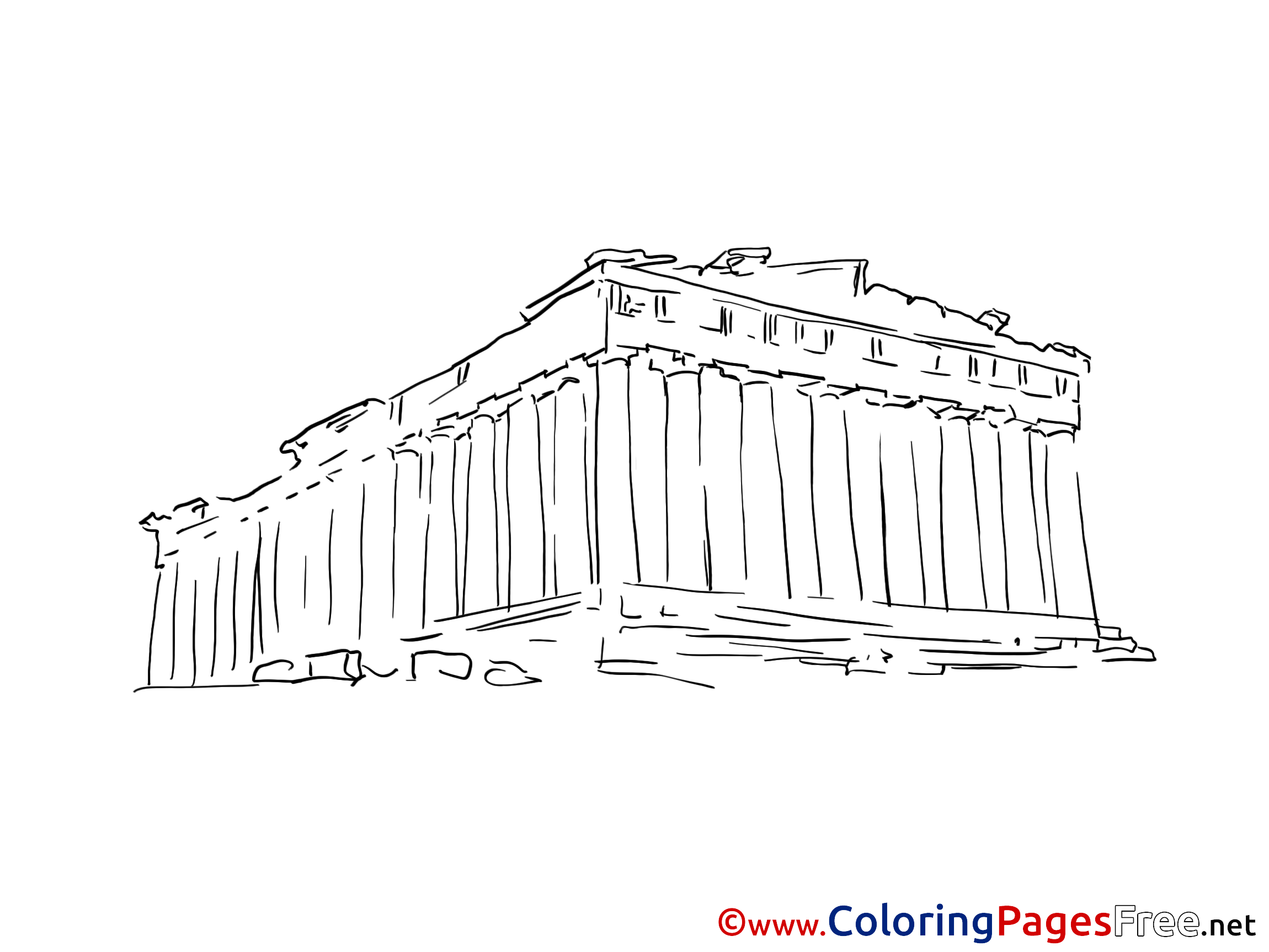 Columnes Coloring Pages for free
