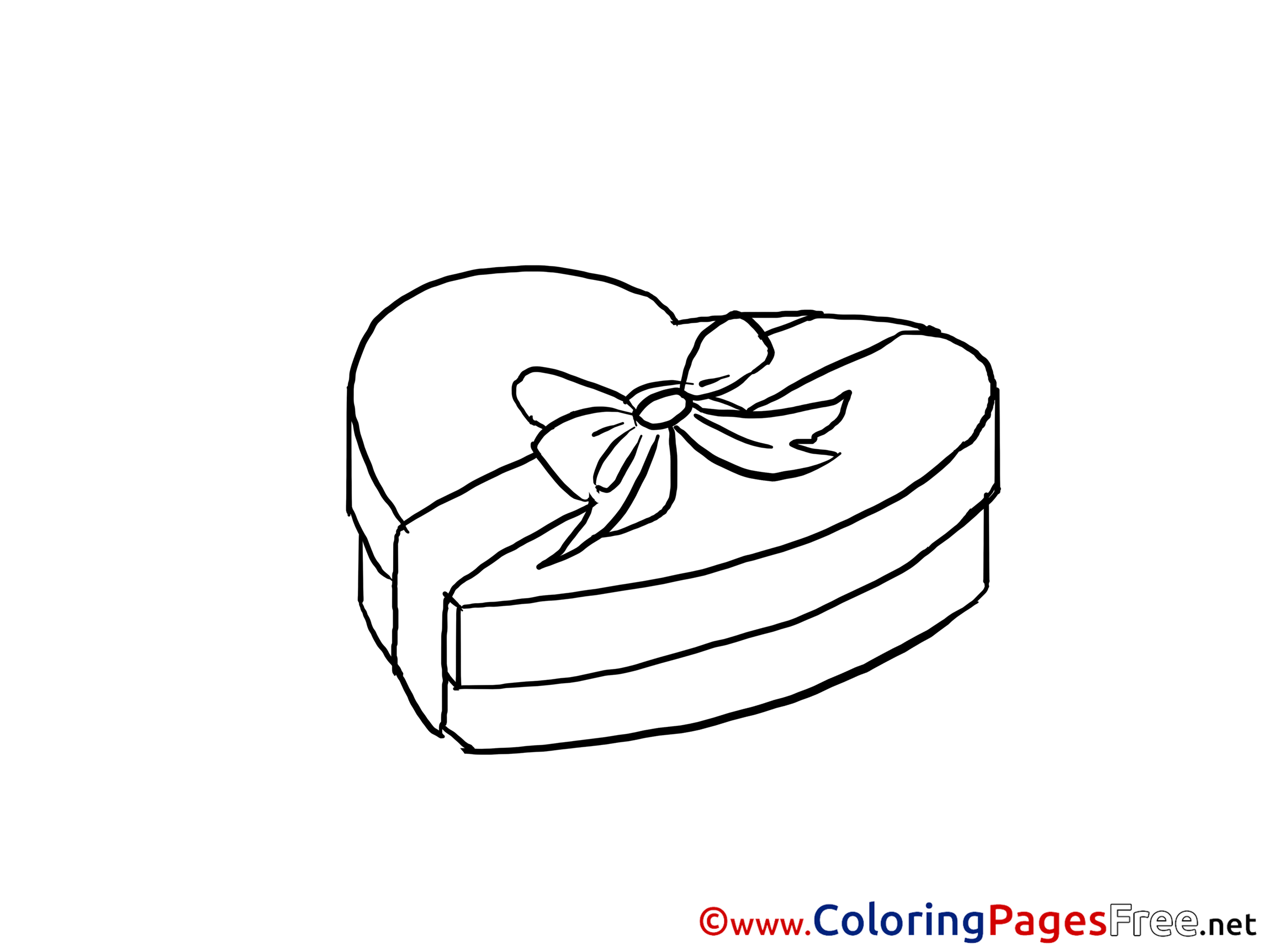 Valentines Candy Coloring Pages