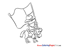 Coloring Pages for free Independence Day