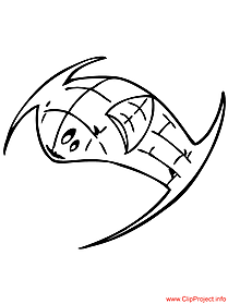 Spacecraft coloring sheet