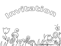 Birthday Coloring Pages free