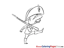 Marching Coloring Pages for free