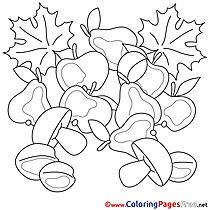 Champignon Kids download Coloring Pages