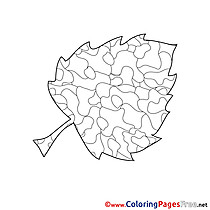 Leaf Kids download Coloring Pages